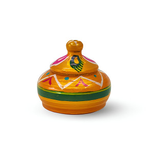 Traditional Etikoppaka Pasupu Kumkuma Kundu